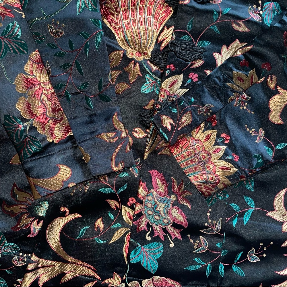 Soft Surroundings Moon Dynasty Brocade Jacquard Jacket - Picture 9 of 16